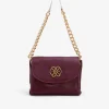 Shoppers Y Bolsos Hombro*Cuplé Bolso Bicolor Napa Bugui Burdeos