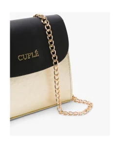 Bandoleras*Cuplé Bolso Cruzar Piel Oro