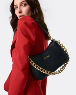 Shoppers Y Bolsos Hombro*Cuplé Bolso Fatima Napa Negro