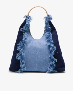 Shoppers Y Bolsos Hombro*Cuplé Bolso Hobo Vaquero Marino