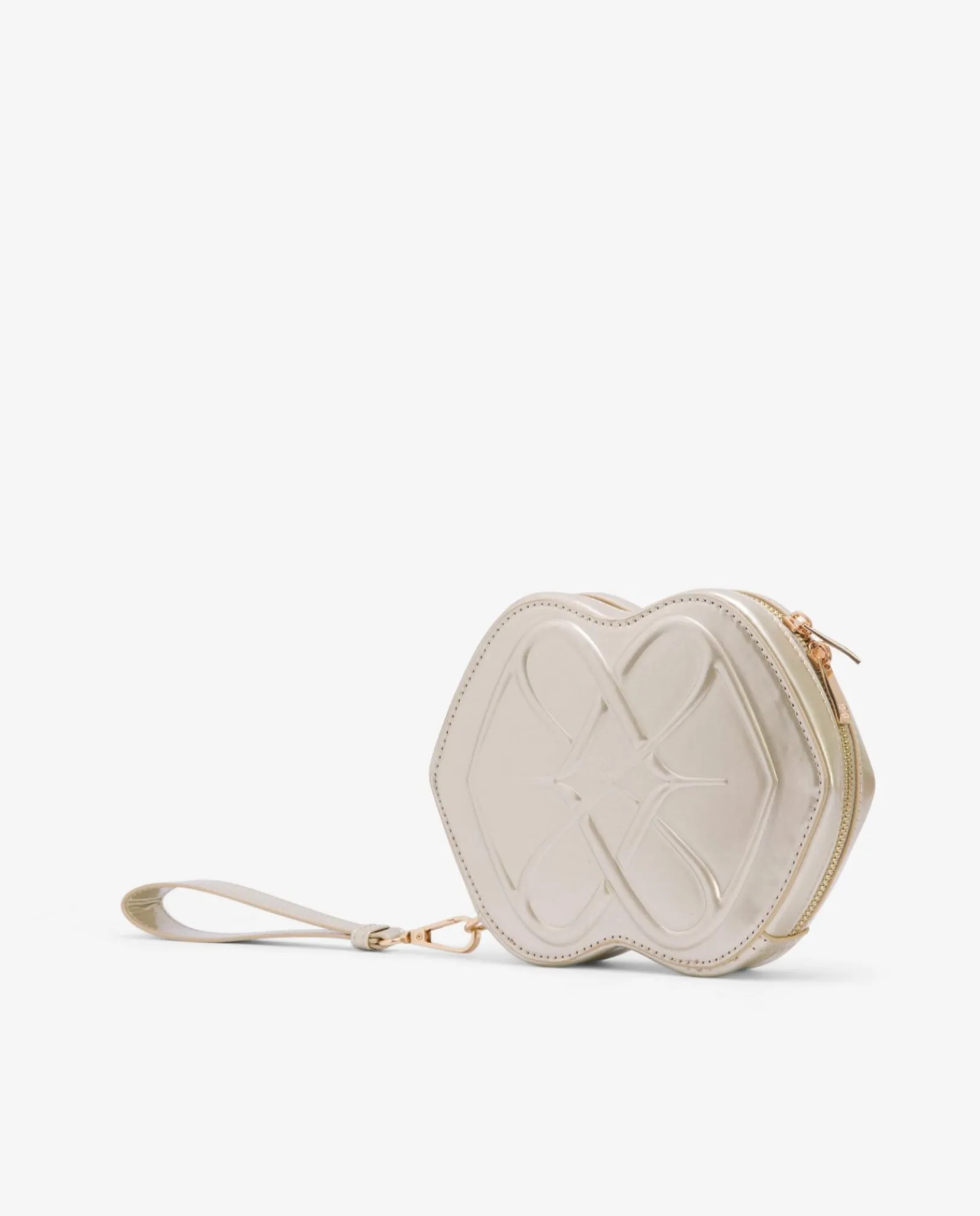 Bolsos Mano*Cuplé Bolso Logo Tecnopiel Oro
