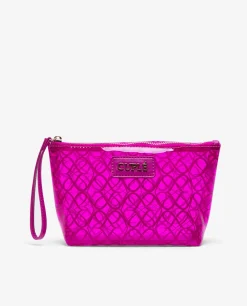 Bolsos Mano*Cuplé Bolso Mano Vinilo Fucsia