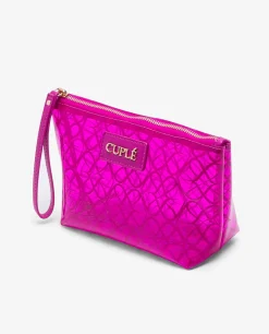 Bolsos Mano*Cuplé Bolso Mano Vinilo Fucsia