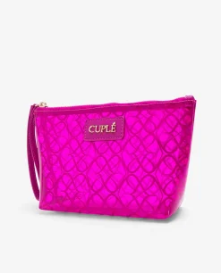 Bolsos Mano*Cuplé Bolso Mano Vinilo Fucsia