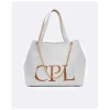 Shoppers Y Bolsos Hombro*Cuplé Bolso Napa Romana Blanco