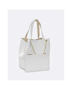 Shoppers Y Bolsos Hombro*Cuplé Bolso Napa Romana Blanco