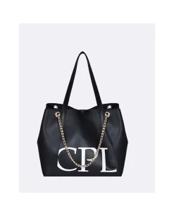 Shoppers Y Bolsos Hombro*Cuplé Bolso Napa Romana Negro