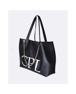 Shoppers Y Bolsos Hombro*Cuplé Bolso Napa Romana Negro