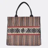 Shoppers Y Bolsos Hombro*Cuplé Bolso Personalizado Tejido