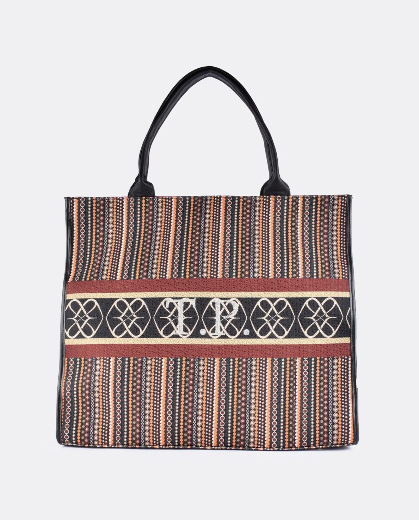 Shoppers Y Bolsos Hombro*Cuplé Bolso Personalizado Tejido