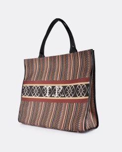Shoppers Y Bolsos Hombro*Cuplé Bolso Personalizado Tejido
