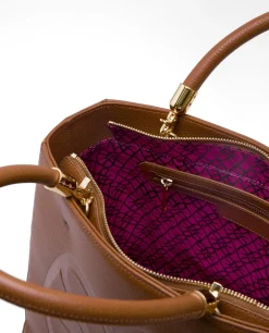 Shoppers Y Bolsos Hombro*Cuplé Bolso Tote Logo Tecnopiel Cuero