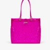 Shoppers Y Bolsos Hombro*Cuplé Bolso Tote Vinilo Fucsia