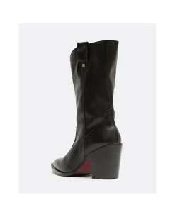 Botas Y Botines*Cuplé Bota Cow Is Napa Negro