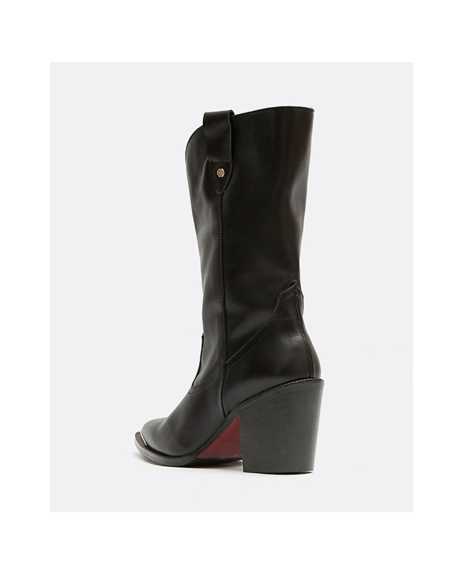 Botas Y Botines*Cuplé Bota Cow Is Napa Negro