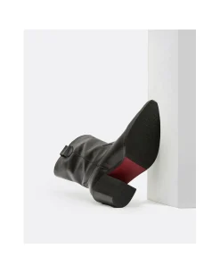 Botas Y Botines*Cuplé Bota Cow Is Napa Negro