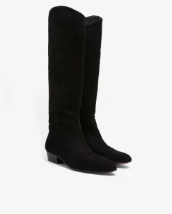 Special Prices*Cuplé Bota Lisa Huelva Serraje Negro