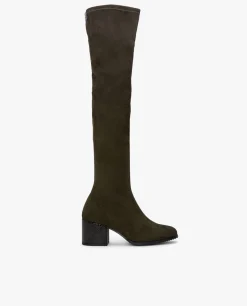 Botas Y Botines*Cuplé Bota Mosquetera Suede Strech Comando