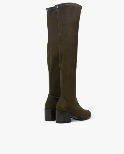 Botas Y Botines*Cuplé Bota Mosquetera Suede Strech Comando