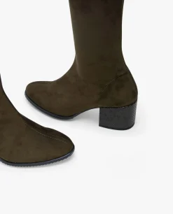 Botas Y Botines*Cuplé Bota Mosquetera Suede Strech Comando