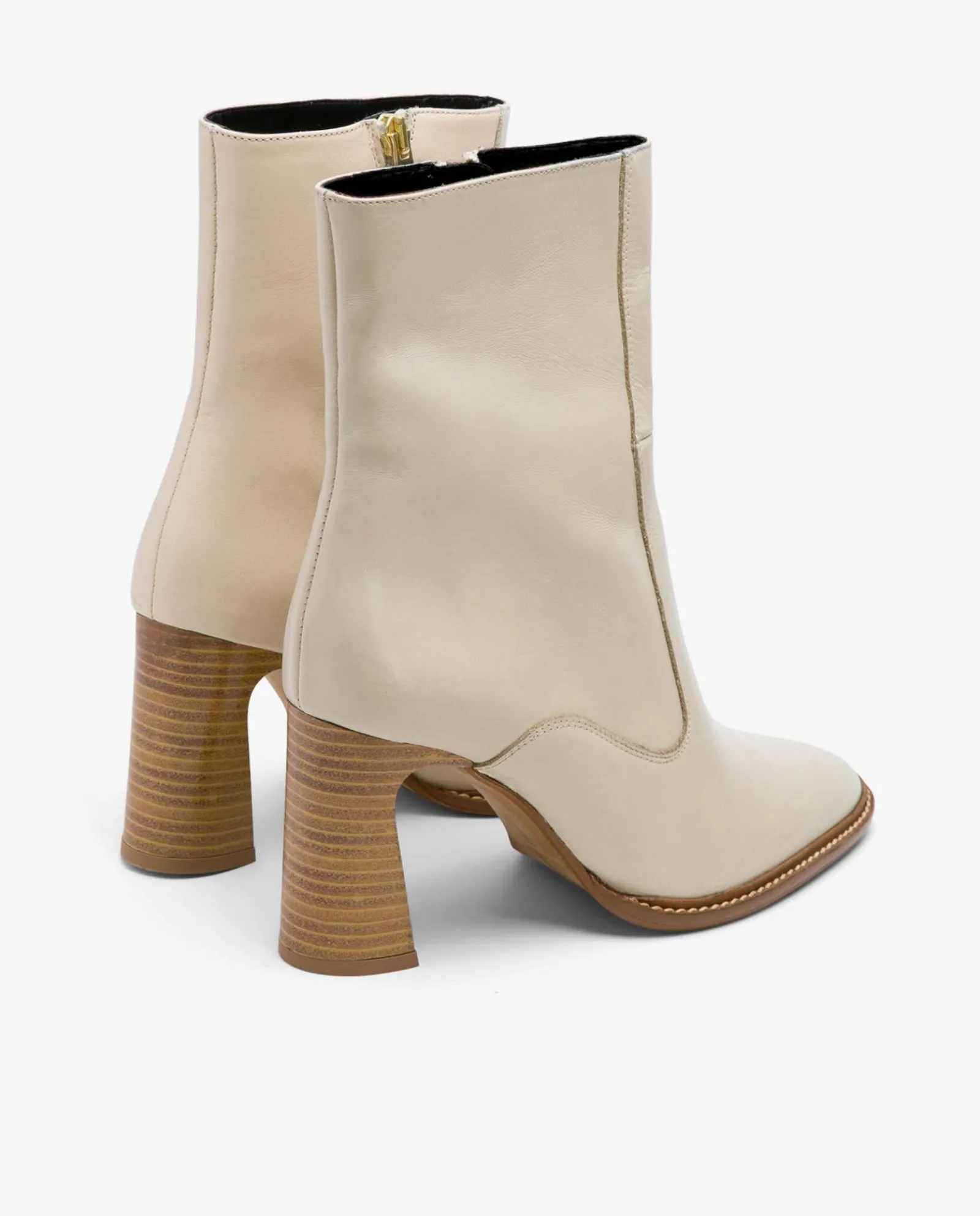 Botas Y Botines*Cuplé Botin 3 Piezas Napa Beig