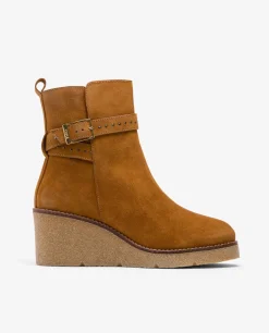 Botas Y Botines*Cuplé Botin Cuna Serraje Cuero