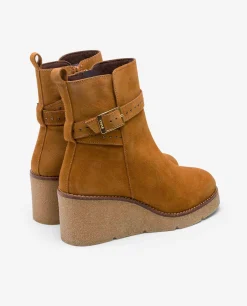 Botas Y Botines*Cuplé Botin Cuna Serraje Cuero