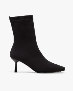 Botas Y Botines*Cuplé Botin T/F Textil Negro