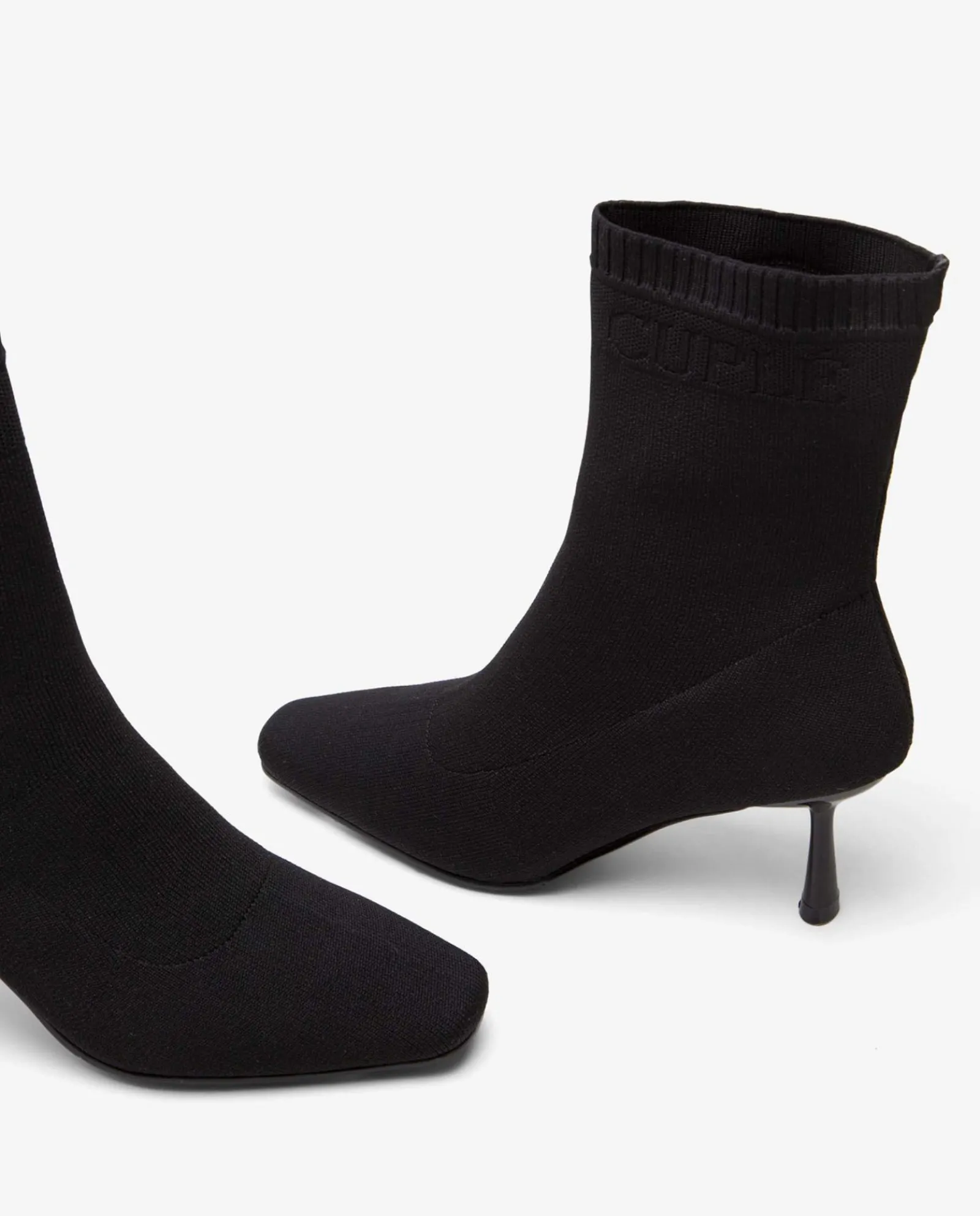 Botas Y Botines*Cuplé Botin T/F Textil Negro