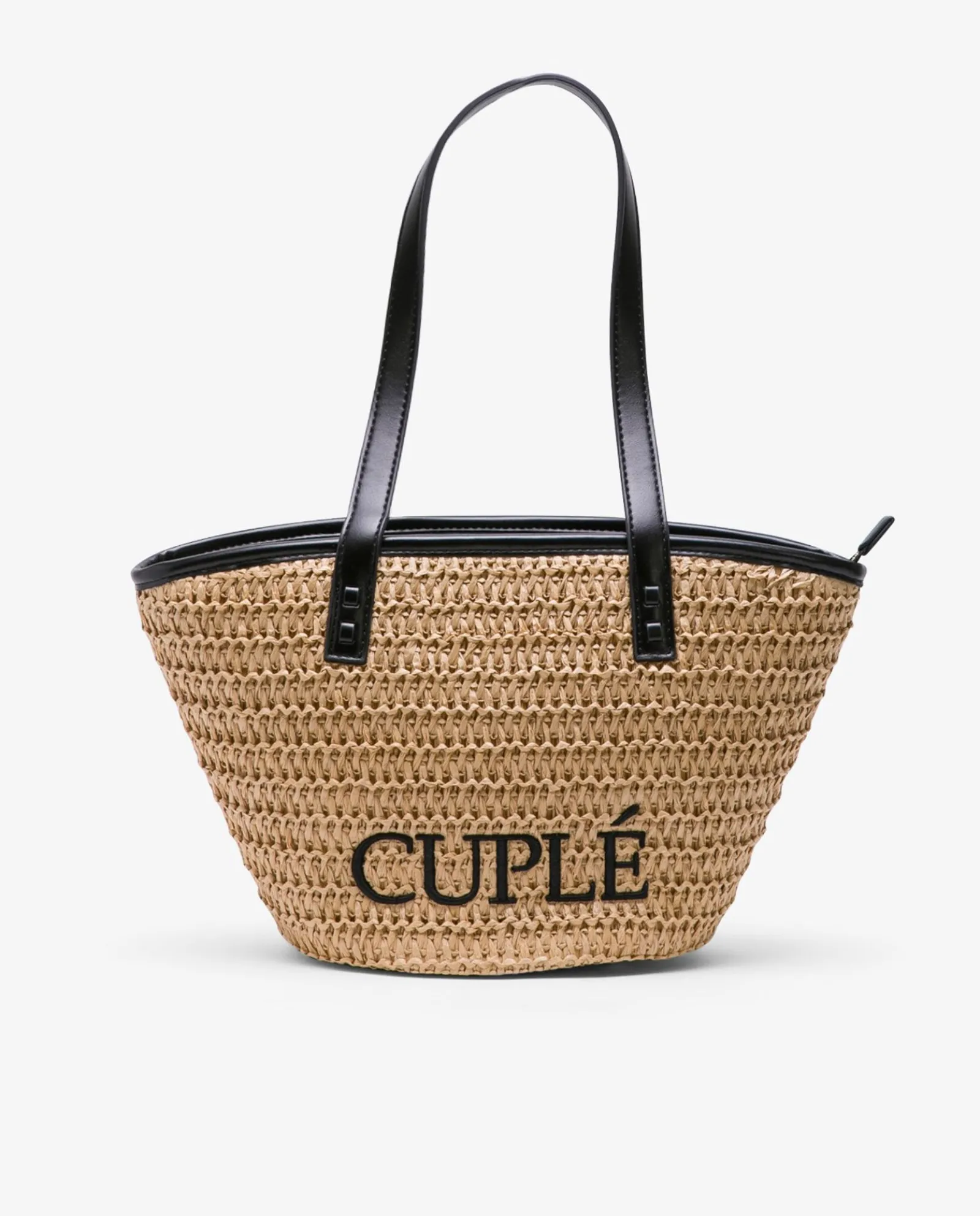 Shoppers Y Bolsos Hombro*Cuplé Capazo Rafia Beig