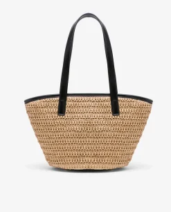 Shoppers Y Bolsos Hombro*Cuplé Capazo Rafia Beig