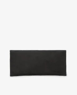 Bolsos Mano*Cuplé Cartera Iman Ultrasuede Negro