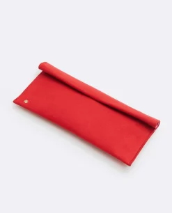 Bolsos Mano*Cuplé Cartera Iman Ultrasuede Rojo