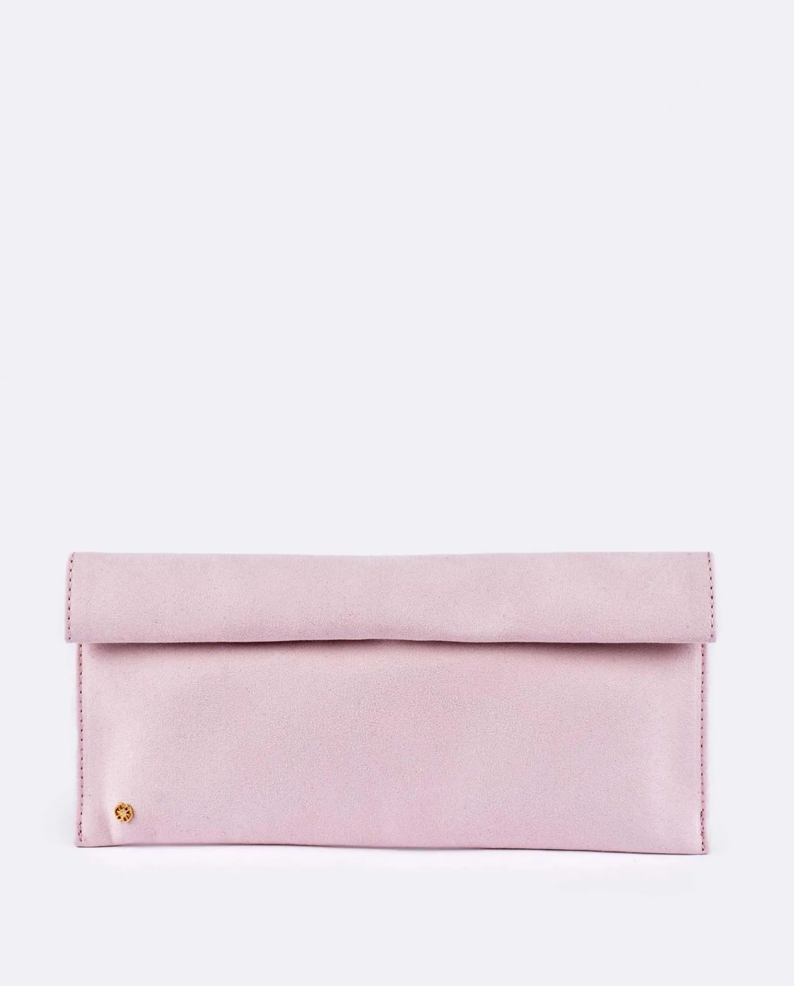Bolsos Mano*Cuplé Cartera Iman Ultrasuede Rosa Palo