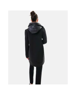 Chaquetas Y Abrigos*Cuplé Chaqueta Neopreno Larga Neopreno Negro