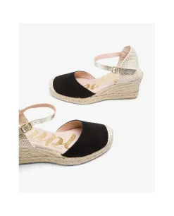 Cuñas*Cuplé Cuna Yute Con Con Pulsera Serraje Negro