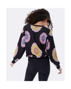 Sudaderas Y Jerseis*Cuplé Jersey Pico Punto Estampado Flor Multi