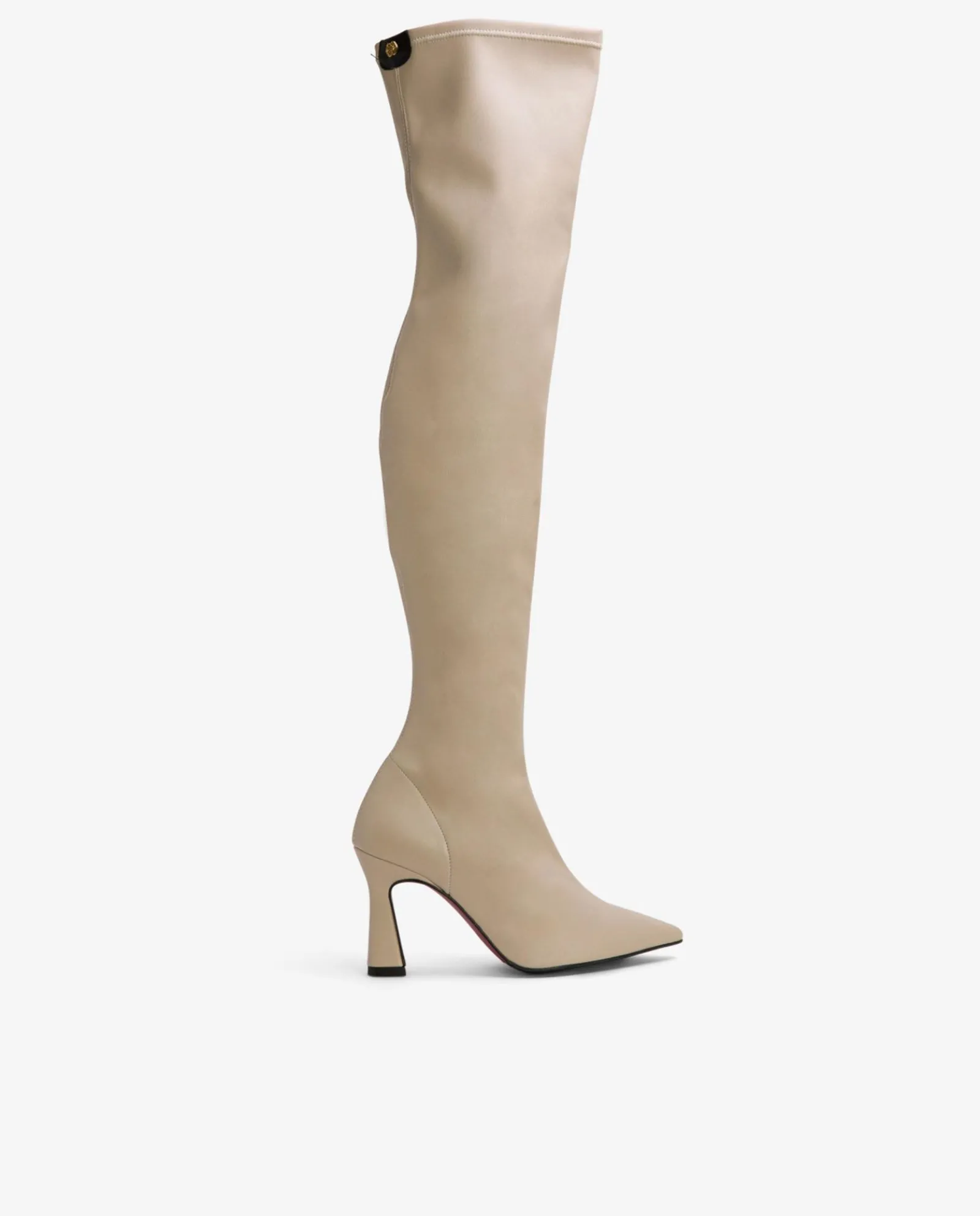 Botas Y Botines*Cuplé Maxibota T/A Tecnopiel Beig