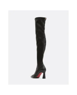 Botas Y Botines*Cuplé Maxibota T/A Tecnopiel Negro