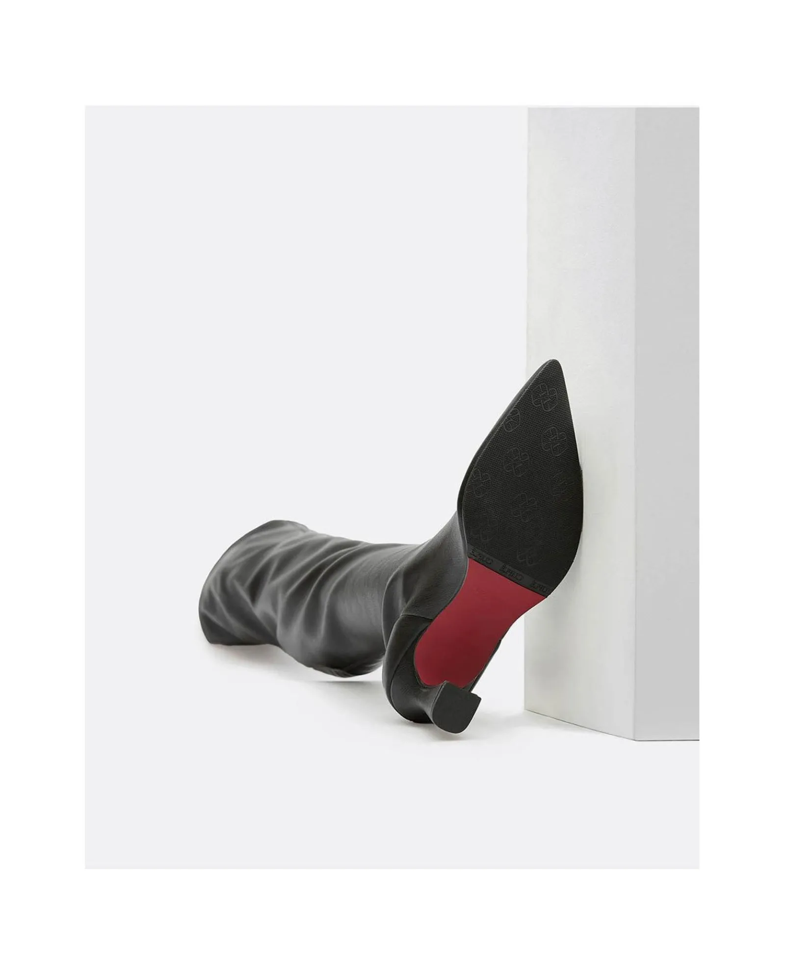 Botas Y Botines*Cuplé Maxibota T/A Tecnopiel Negro