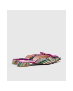 Zapatos Planos*Cuplé Mule Ubeda Textil Multicolor
