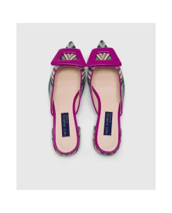 Zapatos Planos*Cuplé Mule Ubeda Textil Multicolor