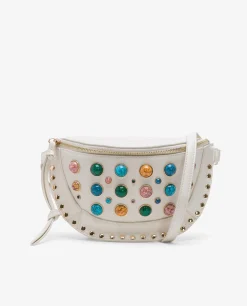 Riñoneras Y Mochilas*Cuplé Rinonera Saddie Tecnopiel Blanco
