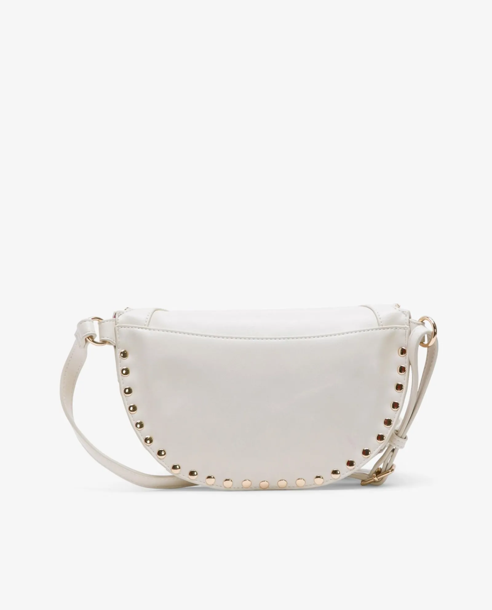 Riñoneras Y Mochilas*Cuplé Rinonera Saddie Tecnopiel Blanco