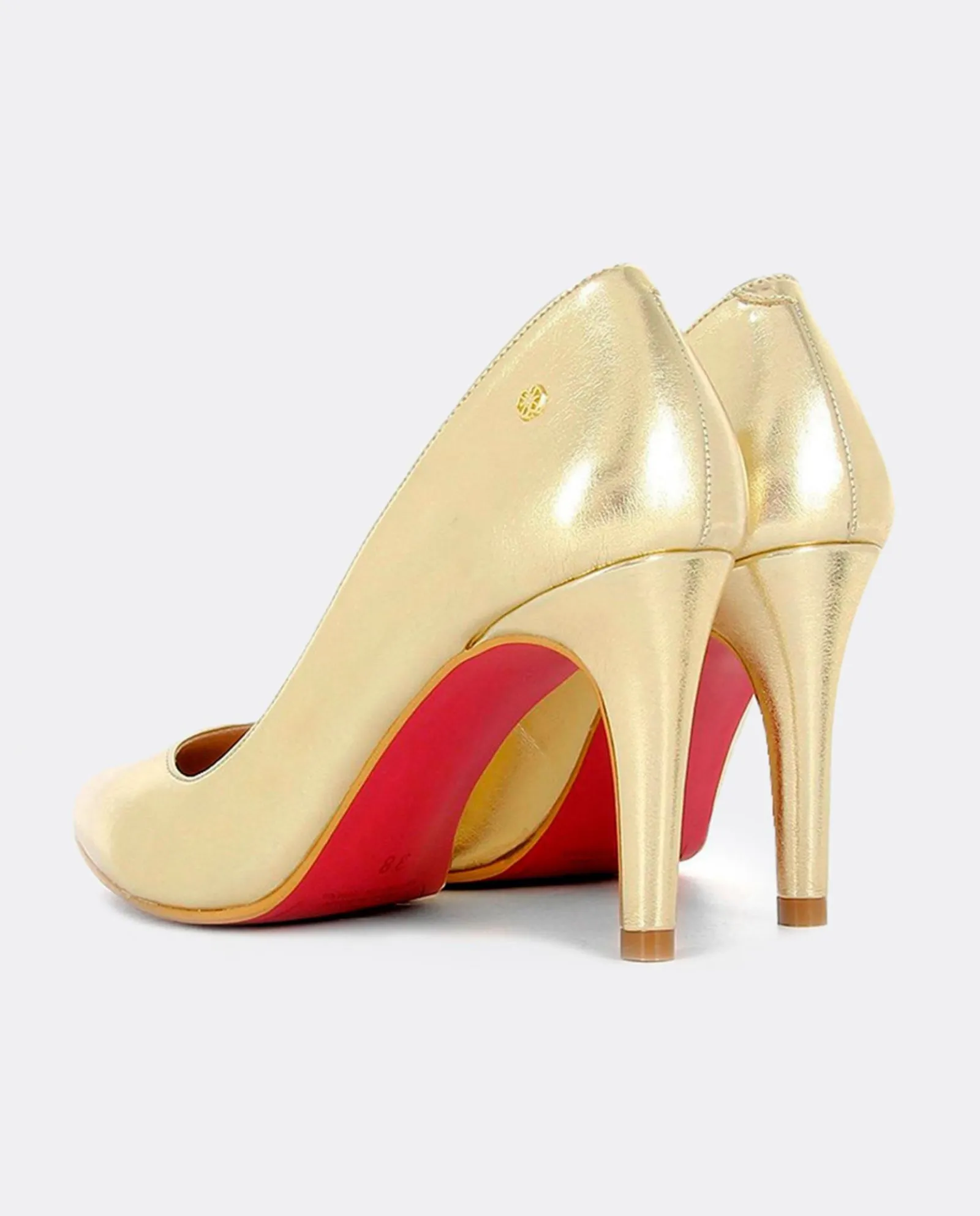 Salones & Stilletos*Cuplé Salon Platino Tacón Medio