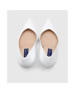 Zapatos Tacón*Cuplé Salon Vera Piel Blanco