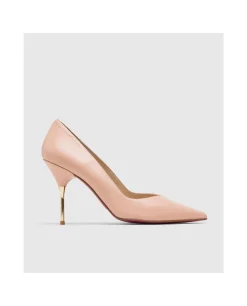 Zapatos Tacón*Cuplé Salon Vera Piel Rosa