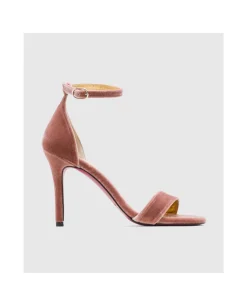 Special Prices*Cuplé Sandalia Almeria Terciopelo Rosa