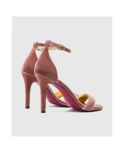 Special Prices*Cuplé Sandalia Almeria Terciopelo Rosa