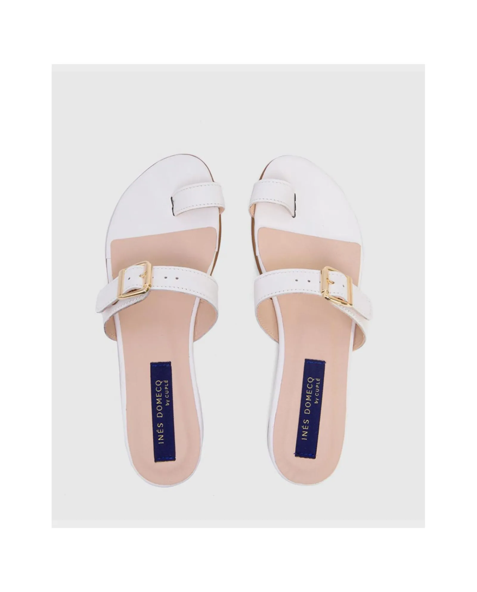 Special Prices*Cuplé Sandalia Barbate Napa Blanco